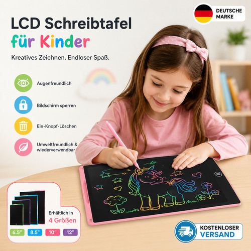 Lcd schreibtafel kinder - lcd,