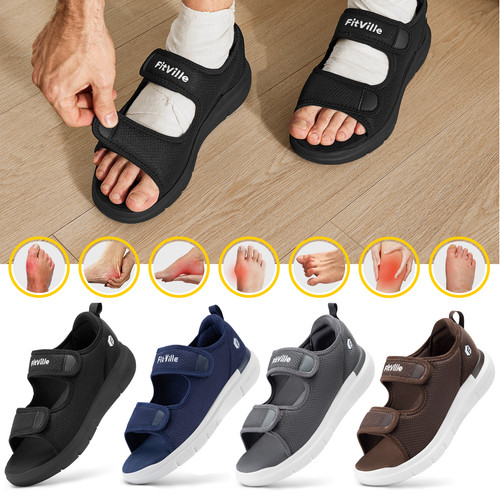 Fitville diabetiker sandalen - diabetiker,