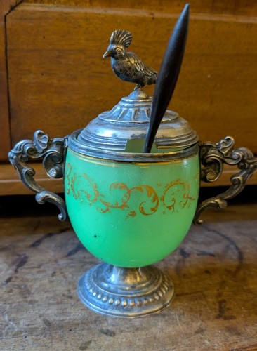 Museal biedermeier uran glas - museal,