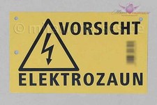 Warnschild VORSICHT