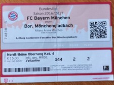 16/17 Ticket FC Bayern