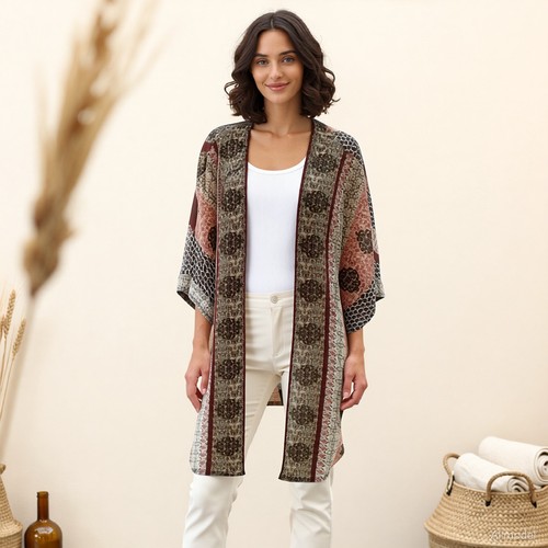 Boho folklore longshirt tunika - boho,