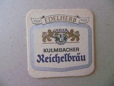 EDELHERB PILS KULMBACHER REICHELBRÄU .ALTER BIERKRUG.OLD BEER COASTER