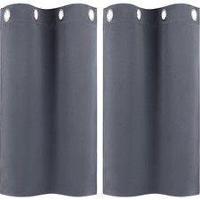 Polyester Scheibengardinen Set