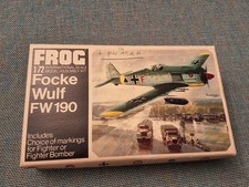 2x Frog 1:72 Modellbausatz Model Kit Focke Wulf FW190 Ta 152H