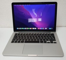Apple MacBook A1502 i5 250GB SSD 8GB Laptop Mac OS Monterey 13,3"  USB HDMI