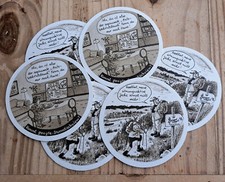 6 Bierdeckel Comic Serie ⋙