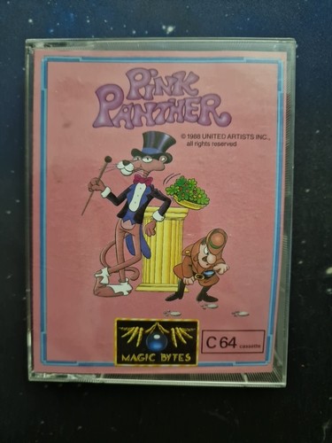 C64 spiel pink panther - panther,, magic