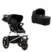 Mountain Buggy Terrain V3 Kinderwagen + Babywanne  onyx - AUSSTELLUNGSSTÜCK neu