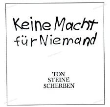 Ton Steine Scherben - Keine