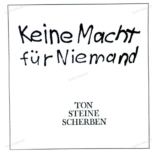 Ton steine scherben keine - ton,