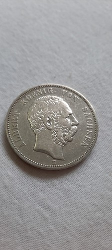 Mark sachsen 1876 - 5, e