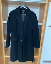 Damen klassischer Wollmantel
