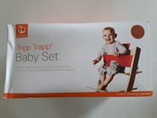 Stokke Tripp Trapp Baby Set® Walnuss Braun*Rückenlehne+Bügel+Gleiter*in OVP