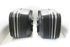2x MotoLine Boss Koffer, Seitenkoffer rechts + links / Set Saddlebag right left 