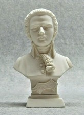 ALABASTER BÜSTE - MOZART -