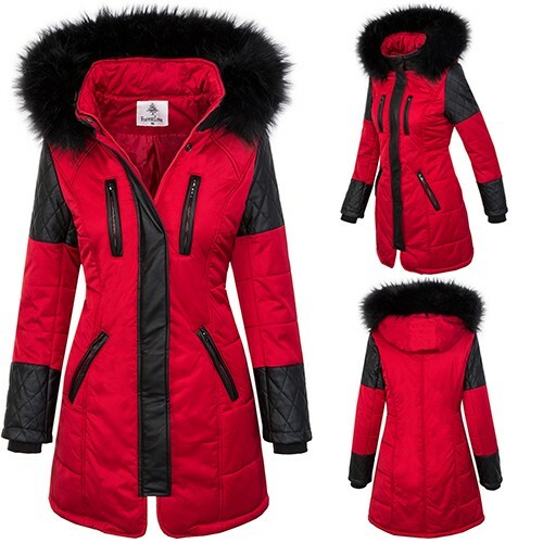 Damen winter jacke mantel - damen,