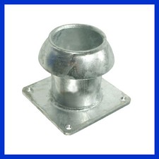 6 " V Teil Vierkantflansch