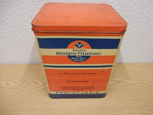50er 60er blechdose - 60er, agfa