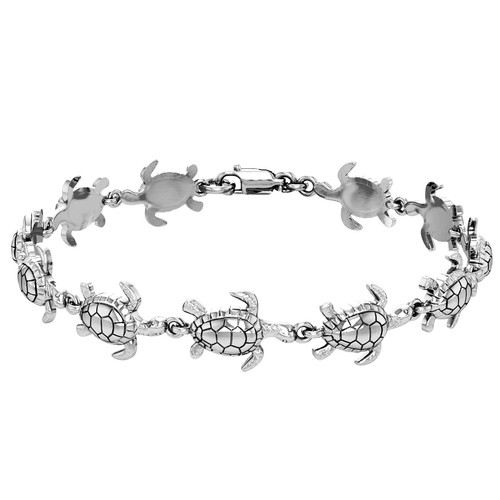 Turtle link 925 sterling - turtle,