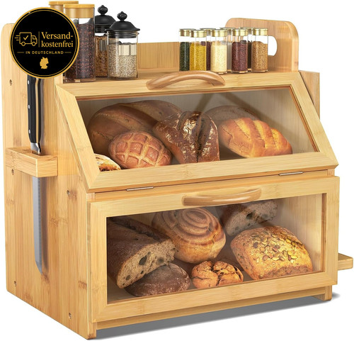 Brotkasten holz mit - brotkasten,