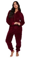 Damen Overall Einteiler Fleece