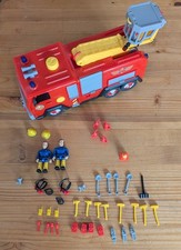 Top SIMBA FEUERWEHRMANN SAM - Löschfahrzeug Jupiter+ 2 Figuren+Zubehör ohne WT!