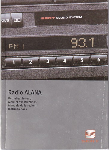 Seat radio alana - seat,