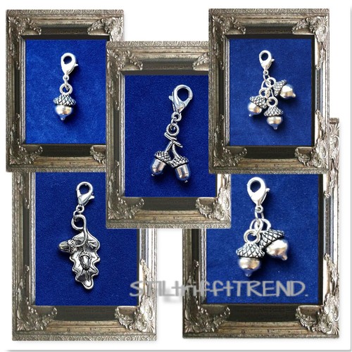 Charm anhänger eichel eicheln - eichel,