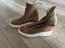 Paul Green Stiefelette, 38, Damen, Wildleder, braun, Gefüttert, Reißverschluss 