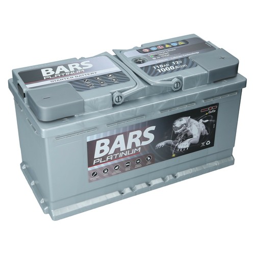 Autobatterie bars platinum 12v - platinum,