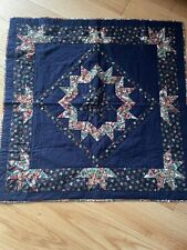 Patchwork Weihnachten Decke Handarbeit 90 x 90 Cm