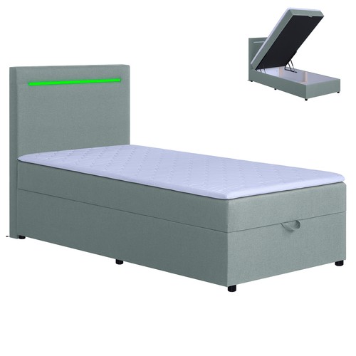Led polsterbett mint h3 - h3,