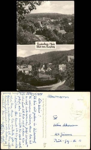 Rastenberg ddr - (thüringen),