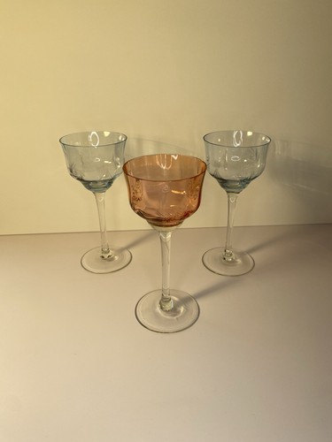 Jugendstil weingläser mit - 3,