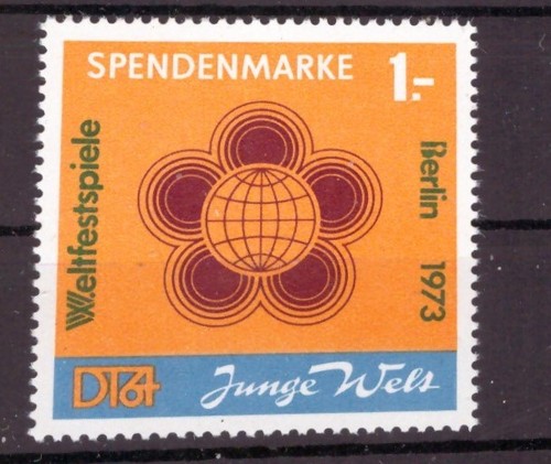 Ddr spendenmarke minr - spendenmarke, 1