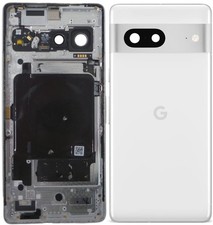 Original Google Pixel 7 Gehäuse Akkudeckel Backcover Snow Wie Neu