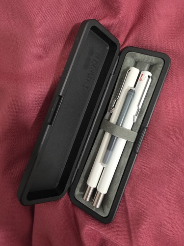 White parker schreibset - white,