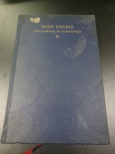 Marx engels ausgewählte werke - marx,