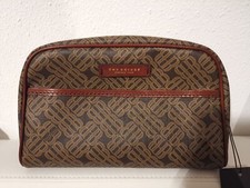 THE BRIDGE  Beaty Case Leder Braun Tasche Kulturbeutel