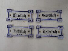 4 Stck. antike Porzellan