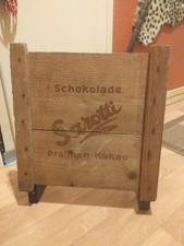Sarotti Verpackung uralt  Holzdeckel Sarotti Uralt als Aufsteller für Sammler um