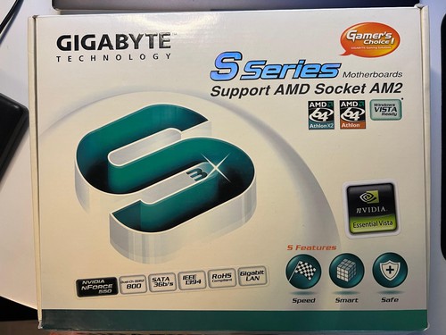 Mainboard gigabyte am2 2 - +, mal