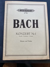 BACH Konzert Nr. 1 A Moll