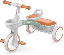 SEREED Dreirad ab 2-5 Jahre, Kleinkinder Spielzeug, Geschenk für Mädchen Junge