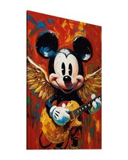 Micky Maus Leinwand Bild