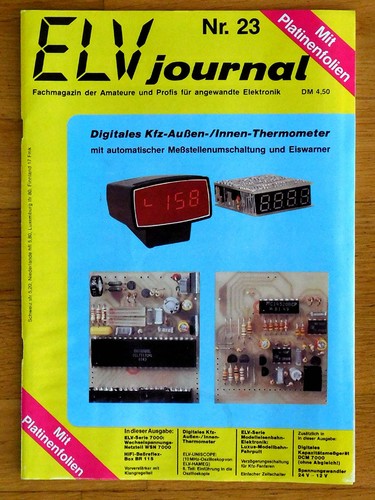 Elektronik zeitschrift elv - elektronik-zeitschrift, –