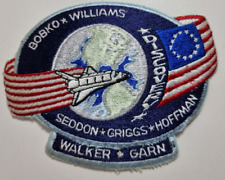 NASA Patch Aufnäher Space Shuttle OV-103 Discovery Bobko Williams Seddon
