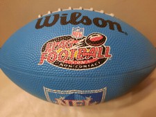  NFL Wilson American Football Deko Fußball Rugby Ball Fb. blau