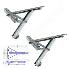 2x mAe Ausdrehstützen Wohnwagenstützen Kurbelstützen 450kg - 450mm